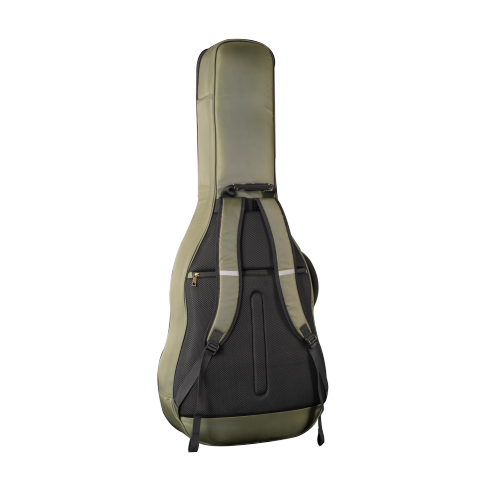 Borsa per chitarra dello zaino verde dell'esercito